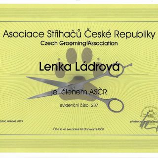 Certifikát 2
